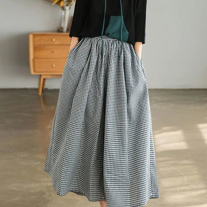 ZomerGloed Elegante Ruitbroek