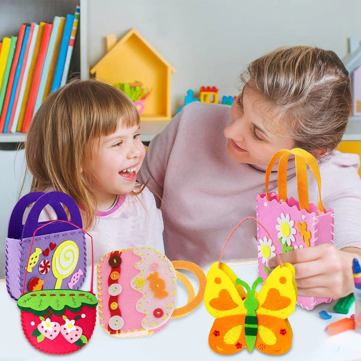 Kindertassenset DIY Mila Leerlingen Rugzak Set - Mode Vibes