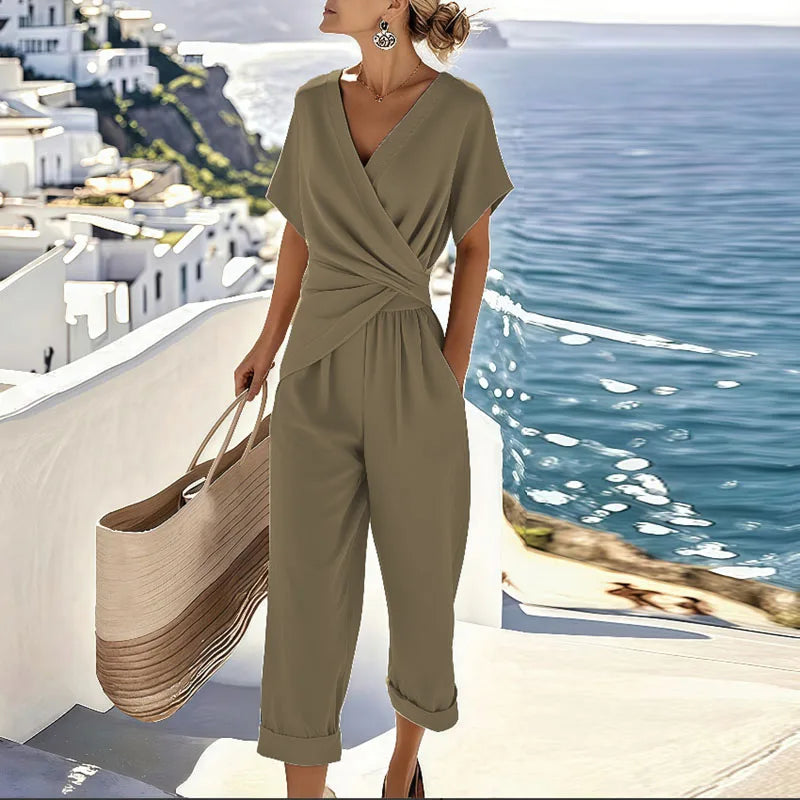 Dames Twee-Delige Set Elegante Stijl