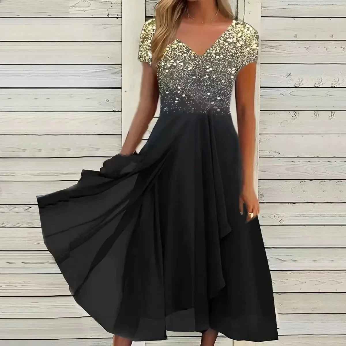 Damesjurk Chiffon Zomerjurk voor Vrouw