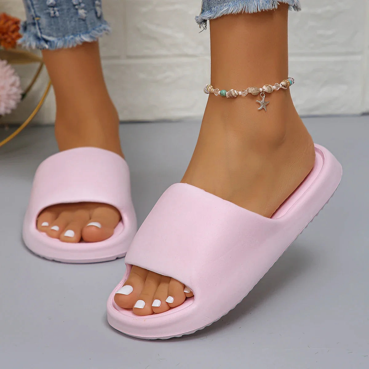 Aurora Chic Comfortabele Zomerslippers