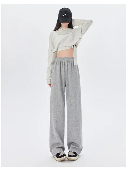 Retro Joggingbroek Vintage Stijlvol Zwart Wit