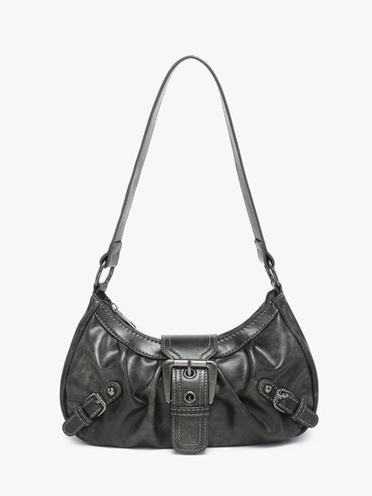 Vintage Saddle Bag – Y2K Schoudertas met Studs