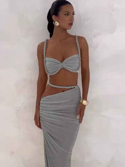 Sexy Bandage Set 2-delig met Rokjurk