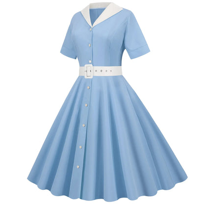 Luna Elegante V-Hals Zomer Jurk