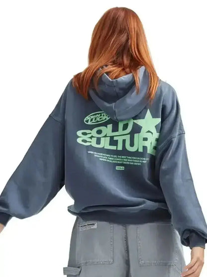 Oversized Hoodie Cold Culture - Stijlvolle Warme Sweatshirt voor Heren en Dames - Mode Vibes