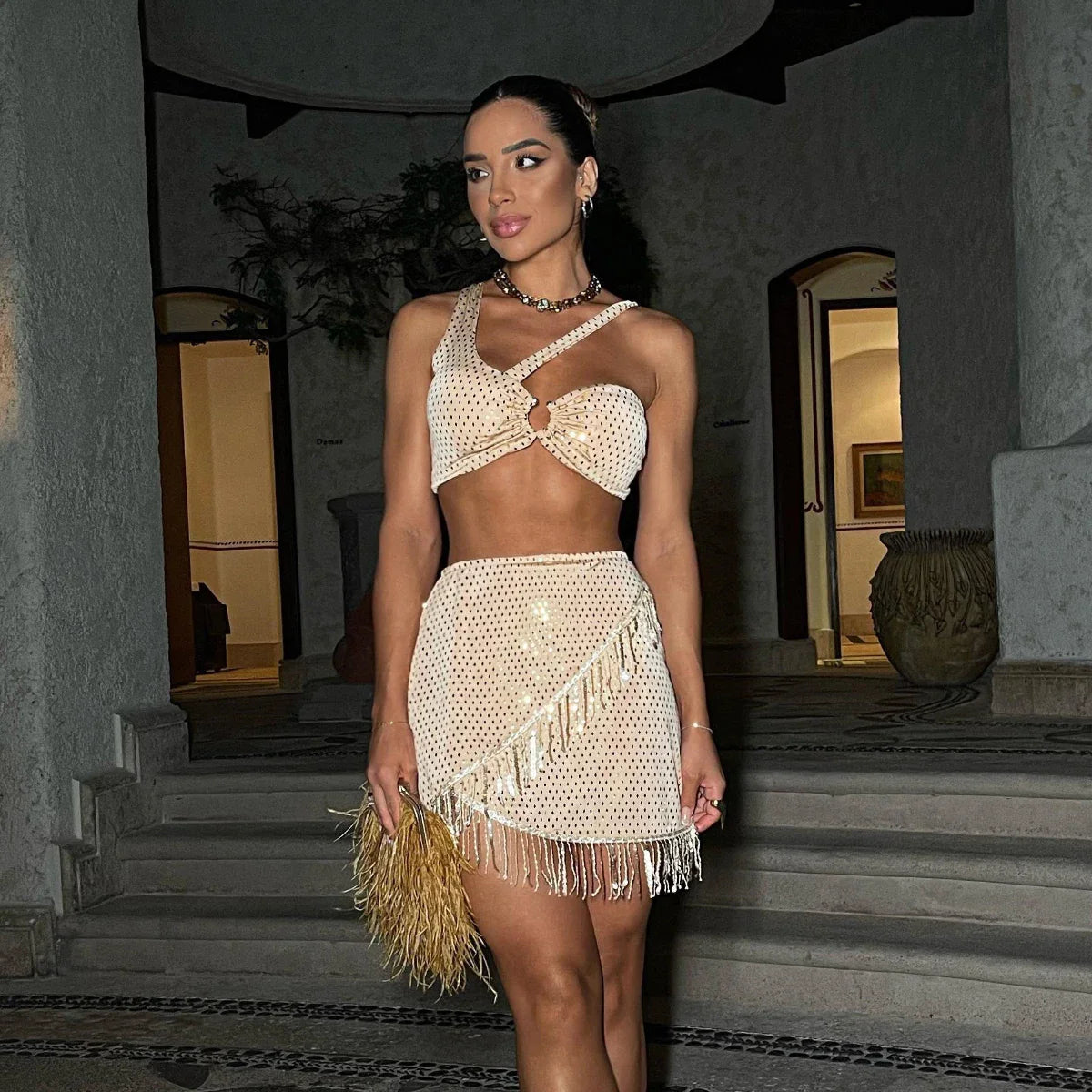 Kira | Vestito da Spiaggia Sexy in Poliestere per Occasioni Estive-4