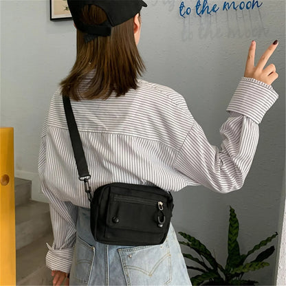Vivella Canvas Messenger Bag voor Vrouwen