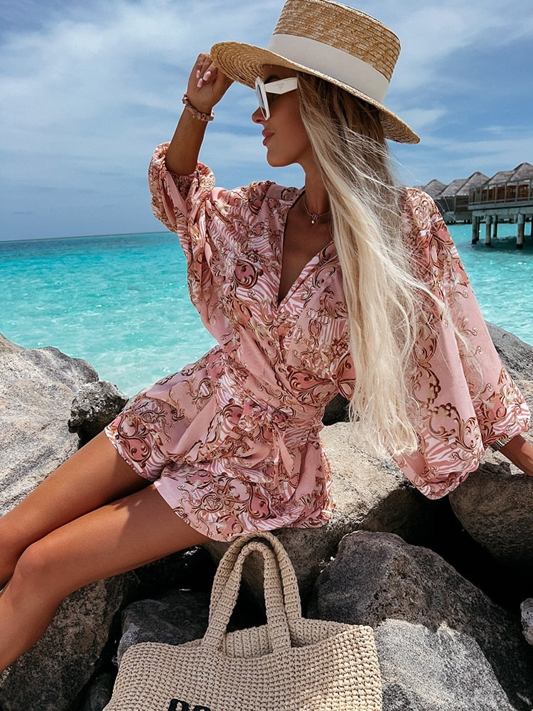 Lila Zomerjurk Vrouwelijk en Elegant