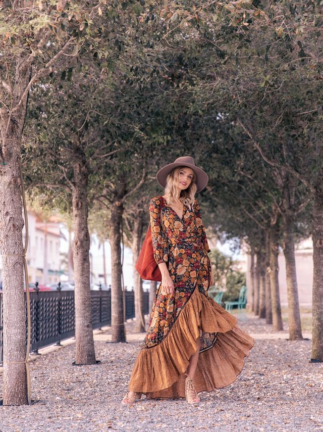Bloemen Jurk Midi Lily Vrouwelijk Zomerjurk