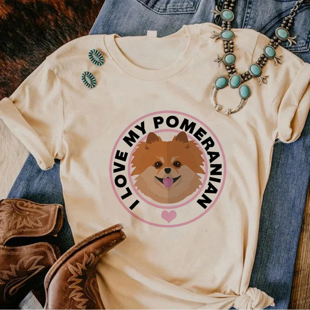 Straatstijl Anime T-Shirt