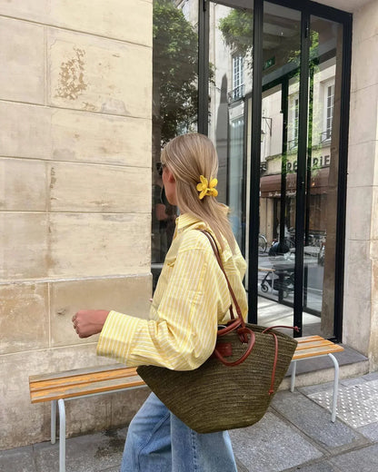 Damesblouse Gestreept Luchtig en Modern