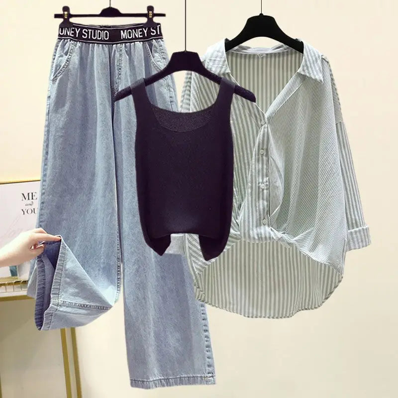 Dames Set Delia - Stijlvolle Jurk en Broek