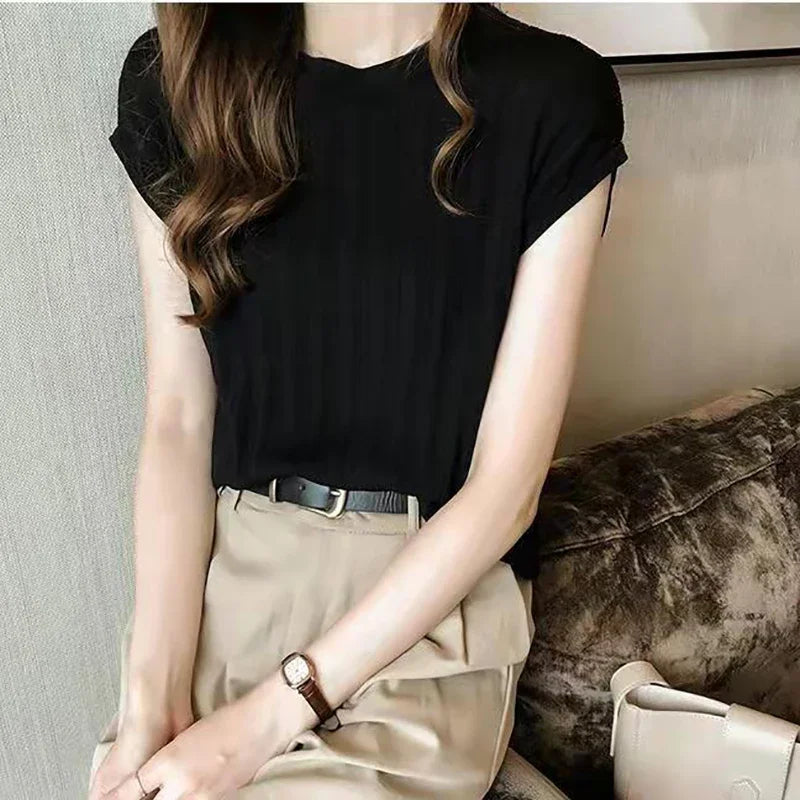 EdenVibe Zomer Knit T-Shirt