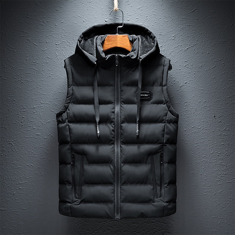 Luxe Heren Bodywarmer Valdemar Donkergrijs