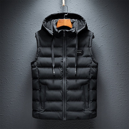 Luxe Heren Bodywarmer Valdemar Donkergrijs