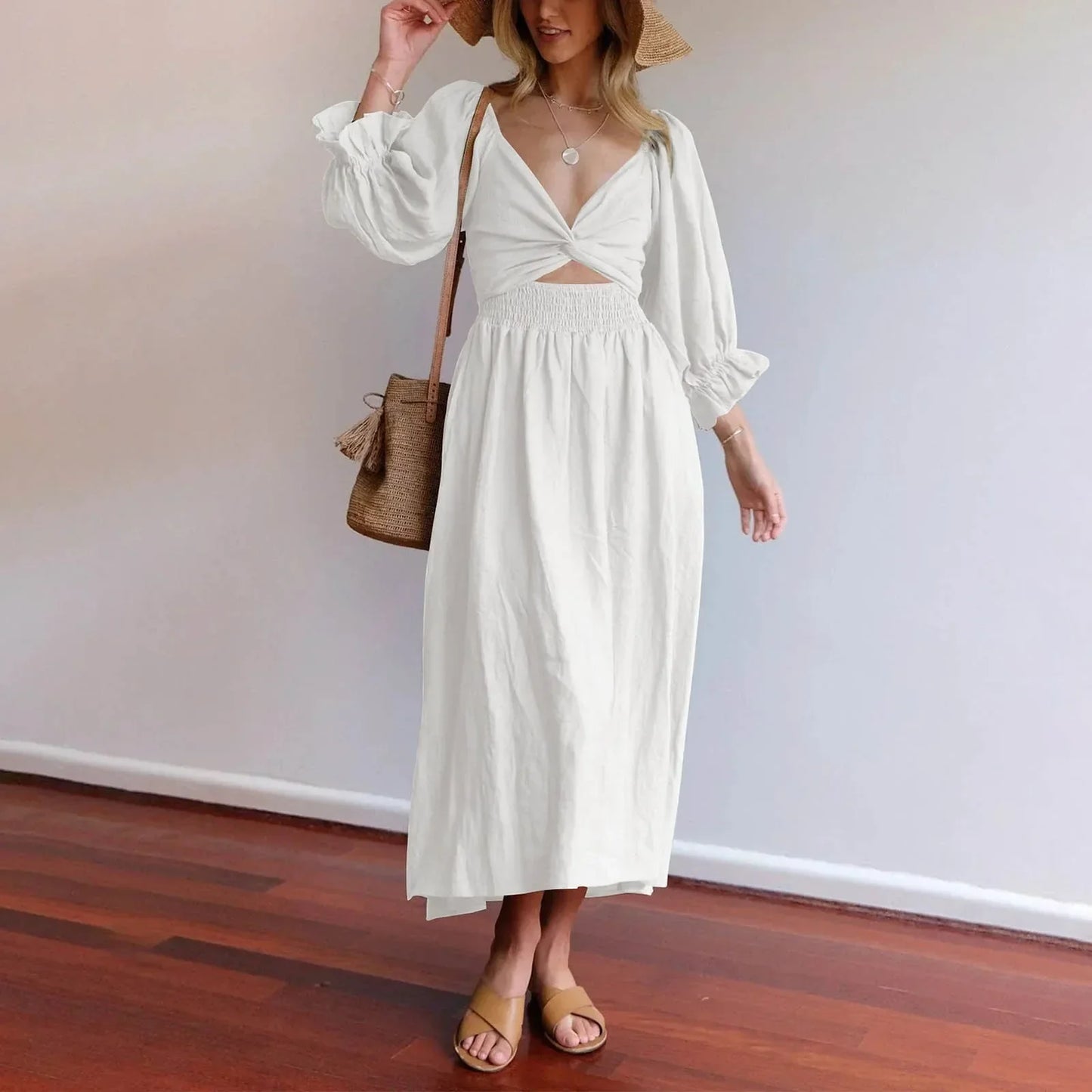 Damesjurk Elegante Kort Model voor Vrouw - Mode Vibes