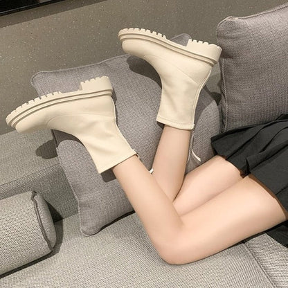 Vrouwen Boots Casual Comfortabel Trendy Stijl