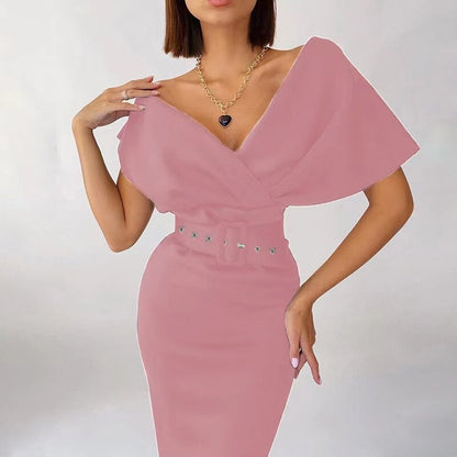 Vrouwelijke Jurk Poppy Stijlvol en Elegante Zomerjurk