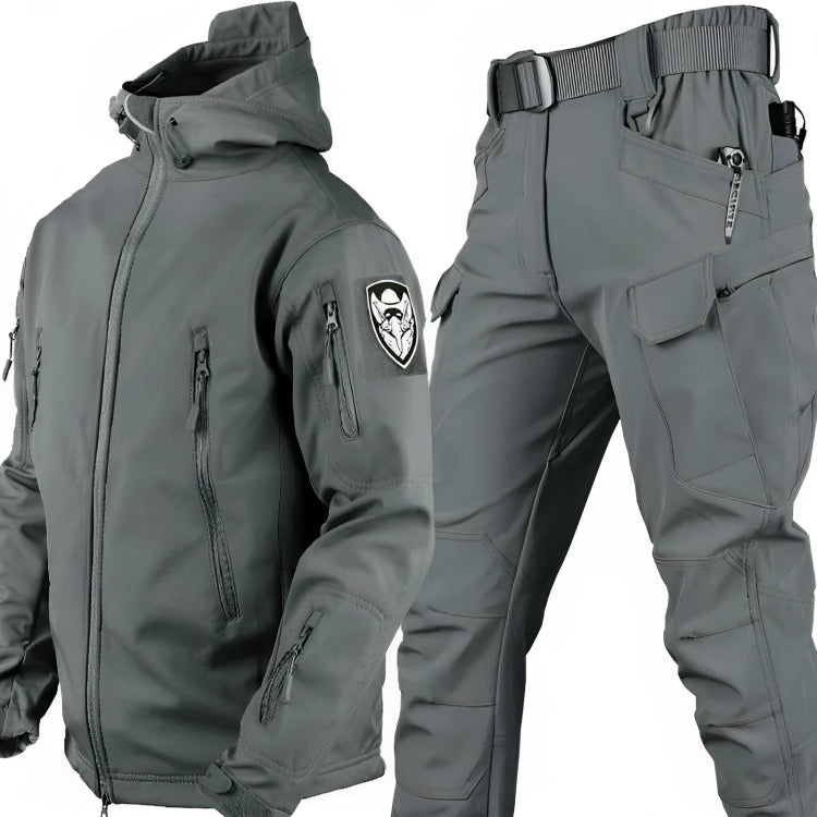 Tactische Broek en Windbreaker - Waterdicht en Stoer met Opbergvakken