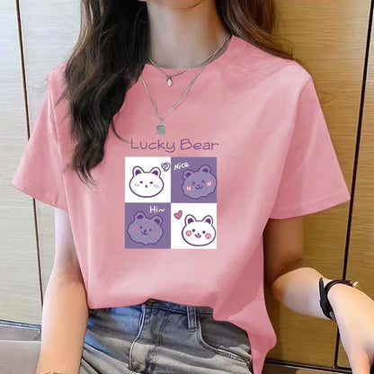 TrendyCharm CartoonPrint T-Shirts