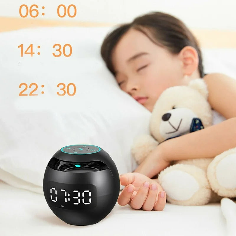FM Wekker met Bluetooth Speaker en Verlichting