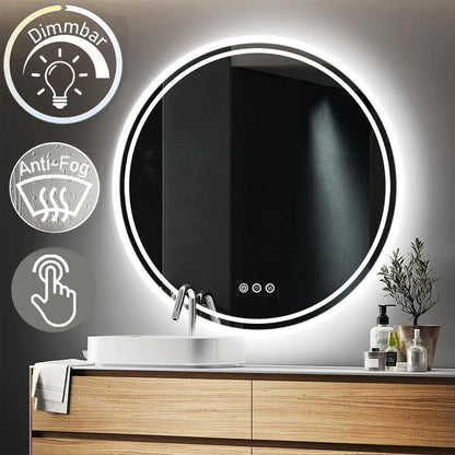 Ronde Badkamerspiegel met Verlichting LED