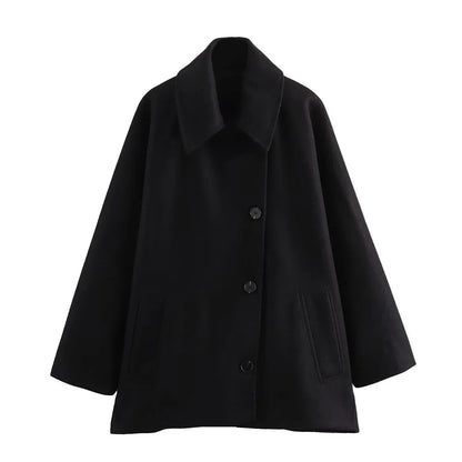 Dames Oversized Wintervest – Trenchmodel & Warm