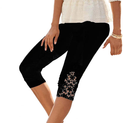 Stretch Legging Faye Zwart Comfortabel en Stijlvol
