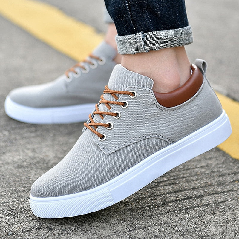 Stijlvolle Heren Sneakers Casual Leren Schoenen