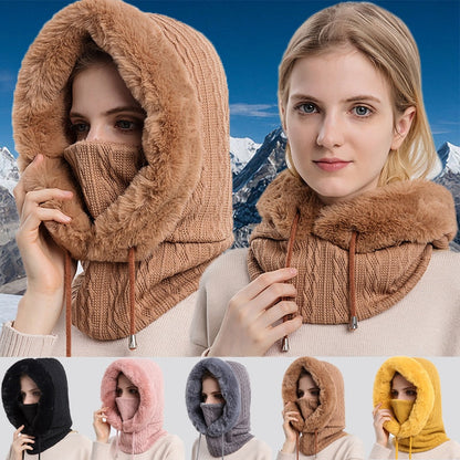 Dames Muts en Sjaal Set Warm 3-in-1 Winter Accessoires