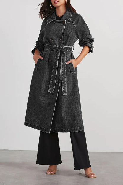 Blauwe Denim Jas voor Dames