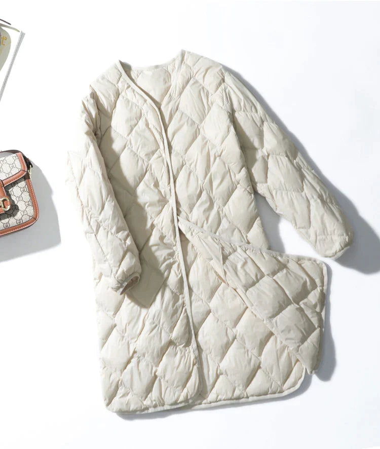 Lange Winterjas Adelaide Warm en Waterdicht
