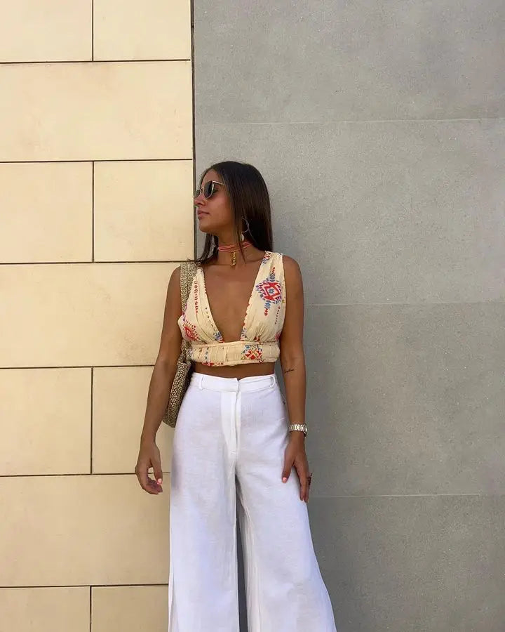 Vrouwelijke Crop Top Korte Mouw casual