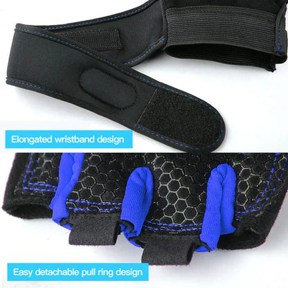 Gym Handschoenen Schokbestendig met Ondersteuning voor Fitness