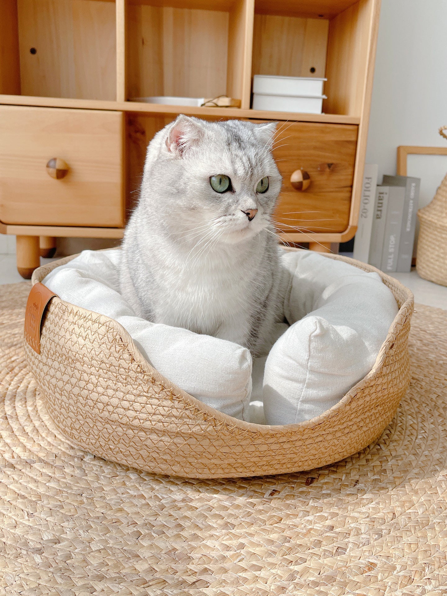 Kattenbed Luxe Donzen Kussen voor Katten - Mode Vibes