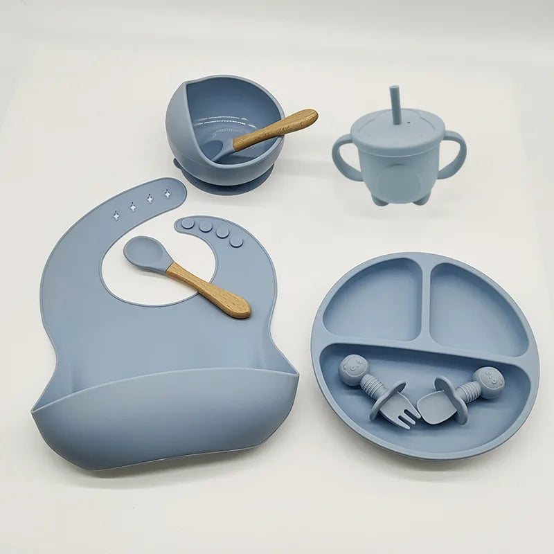 Silicone Baby Eetset Zacht en Veilig