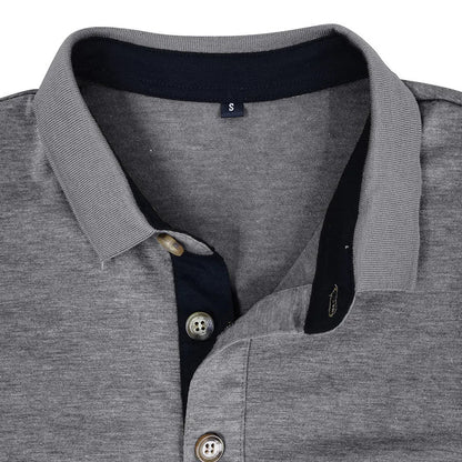 Heren Polo Lange Mouw Ademend Kleding Matteo