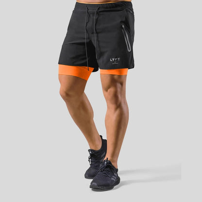 Sportbroek 2-in-1 Trainingsbroek voor Mannen Workout