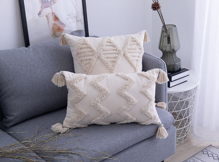 Boho Kussenslopen Ibizastoere Stof Geïnspireerd
