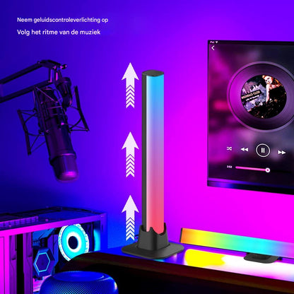 LED Lichtbalken met Muzieksynchronisatie voor Thuis