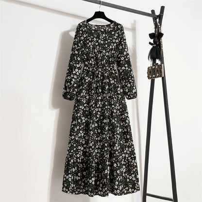 Variant image for Dalia | Vestito Lungo Elegante Floreale per Estate-26
