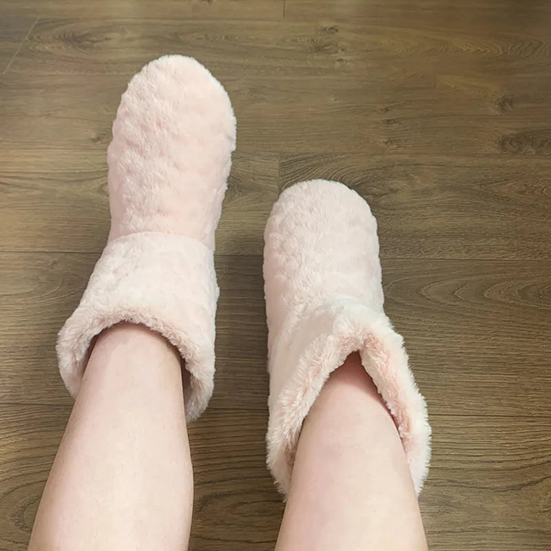 Hoge Pantoffels Warm en Zacht voor Dames