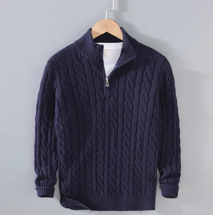 Mannen Truien Merino Wol Warm en Comfortabel