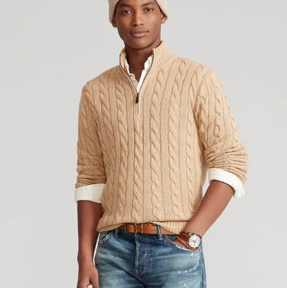 Mannen Truien Merino Wol Warm en Comfortabel