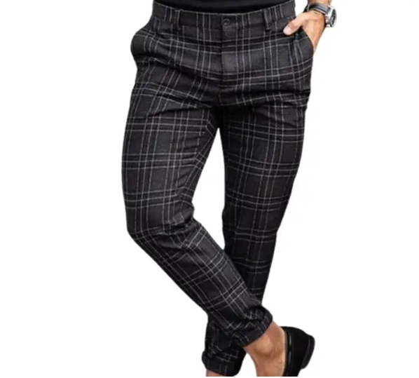 Stoere Heren Chino Broek Casual Stijl
