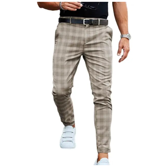 Stoere Heren Chino Broek Casual Stijl