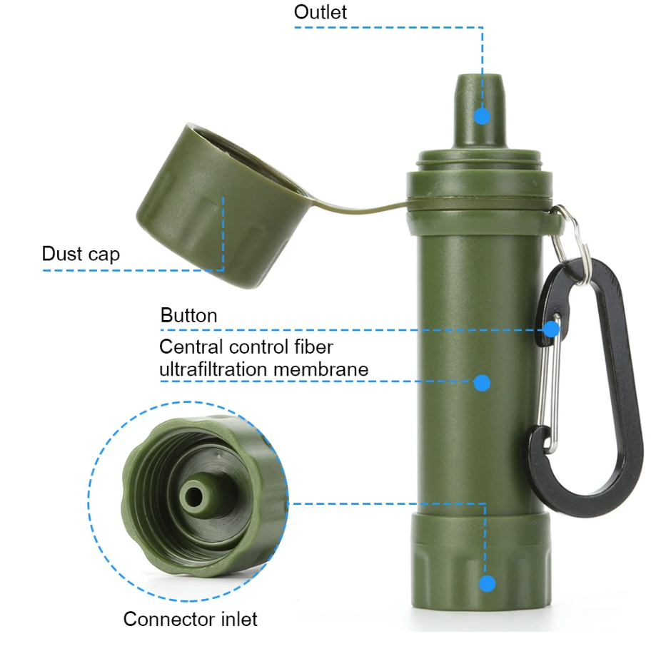 Waterfilter voor Outdoor en Camping Zuiver 1200