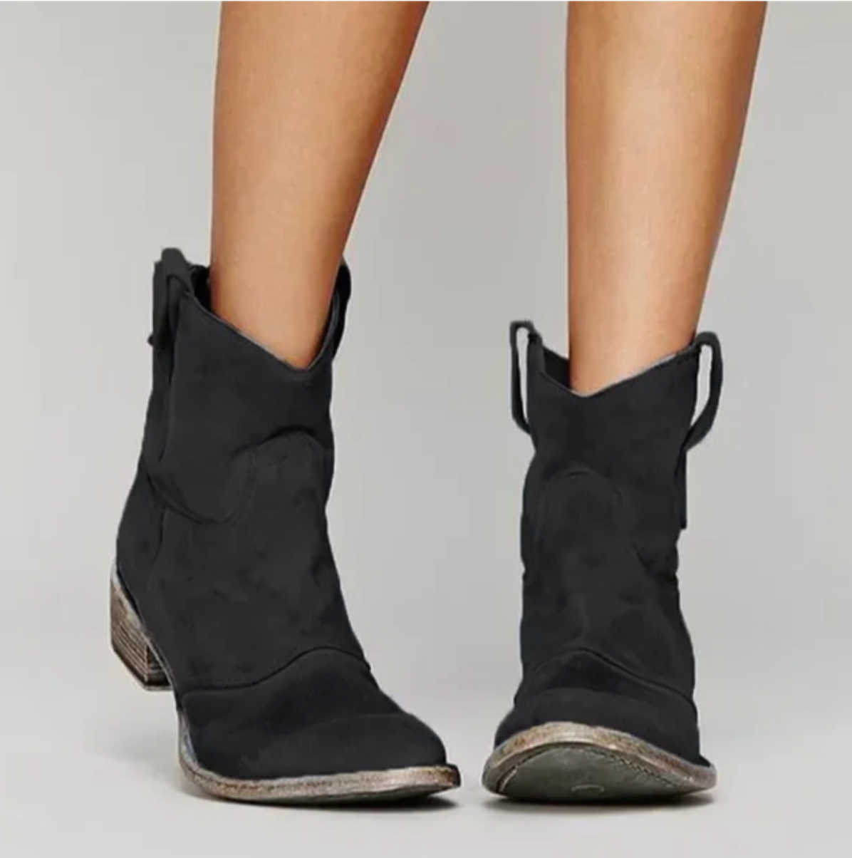Suède Western Laarzen voor Vrouwen Comfortabel