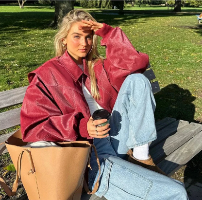 Lina | Elegante giacca sovradimensionato